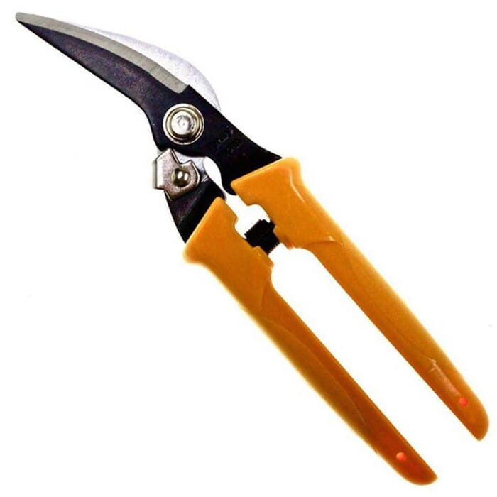 Birmy GT-097 German Snips Plus Heavy Duty Metal Tin Shears Cutting Tool 200mm, with Carbon Steel Blade, to Cut Cord, Wires, & Cloth