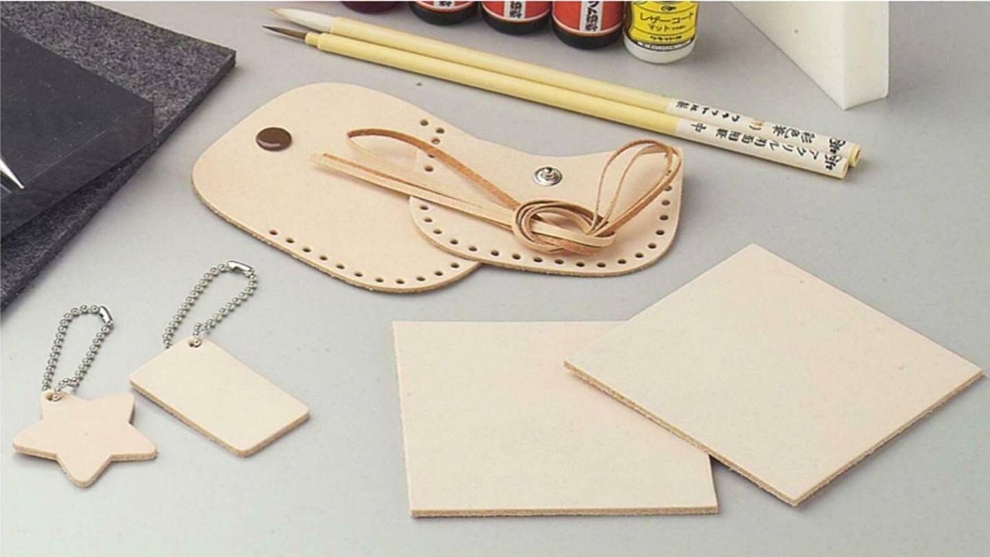 Craft Japan #E681 Anchor Geometric Stamp Leather Stamping Tool 