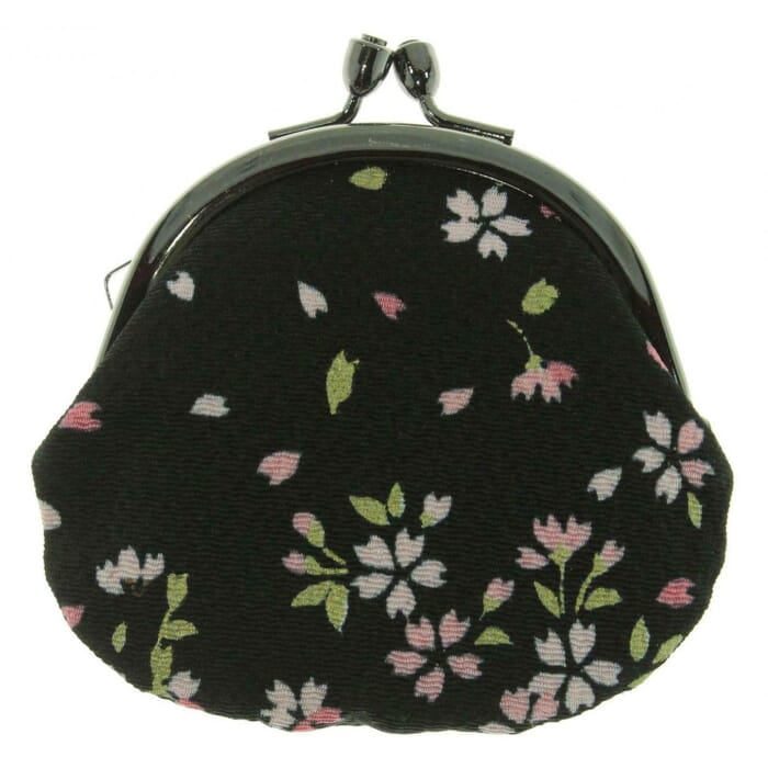 Apparel Backpacks Messenger & Other Bags Shoulder Hand Bag Coin Purse Wallet Women's Vintage Cherry Blossom Print Kiss Lock Change