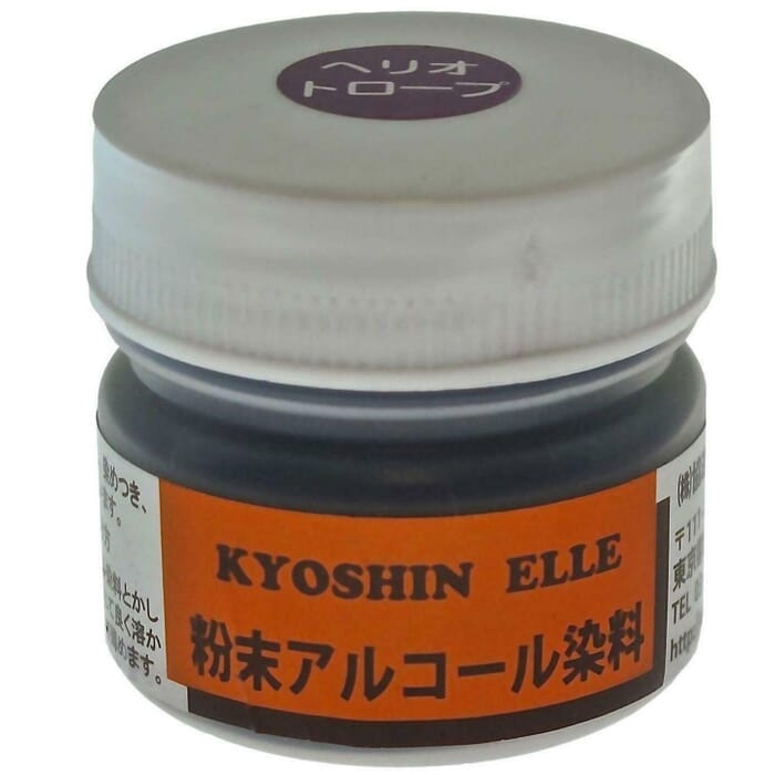 Kyoshin Elle Purple Powdered Leathercraft Alcohol Based Oil Leather Dye 500ml, for Vegetable Tanned Leather