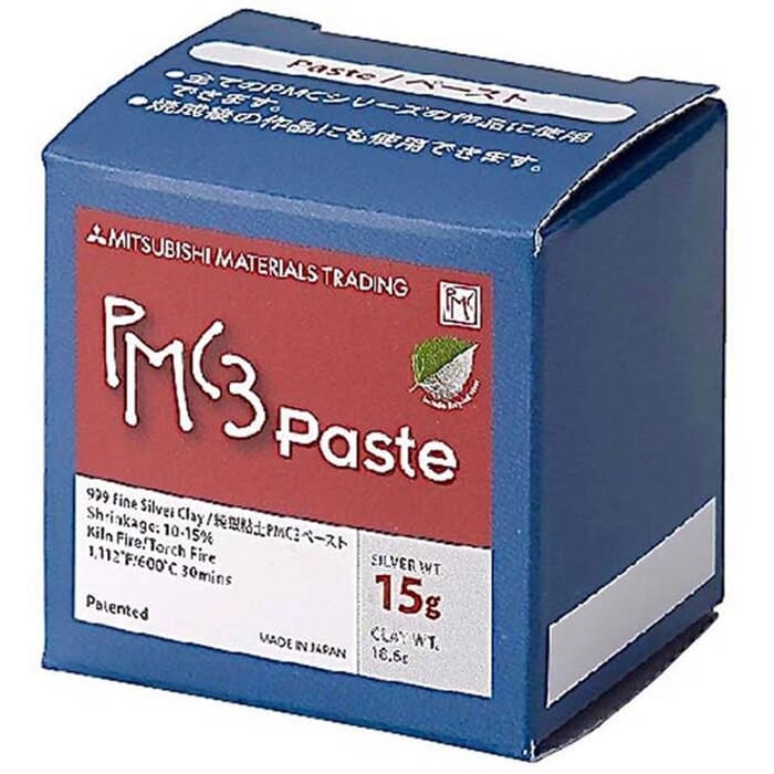 PMC3 Silver Clay Thin Styling Paste PMC Jar 18.6g Clay Wt, 15g Silver Weight