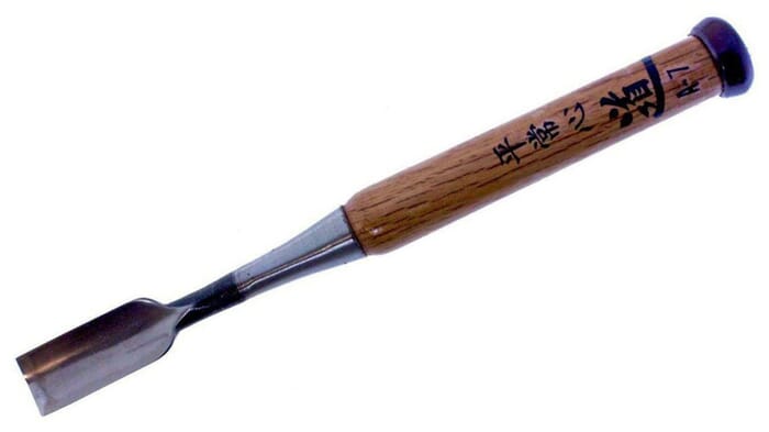 Michihamono Large 21mm A-7 Wood Carving Tool Straight Woodworking Socket U Gouge