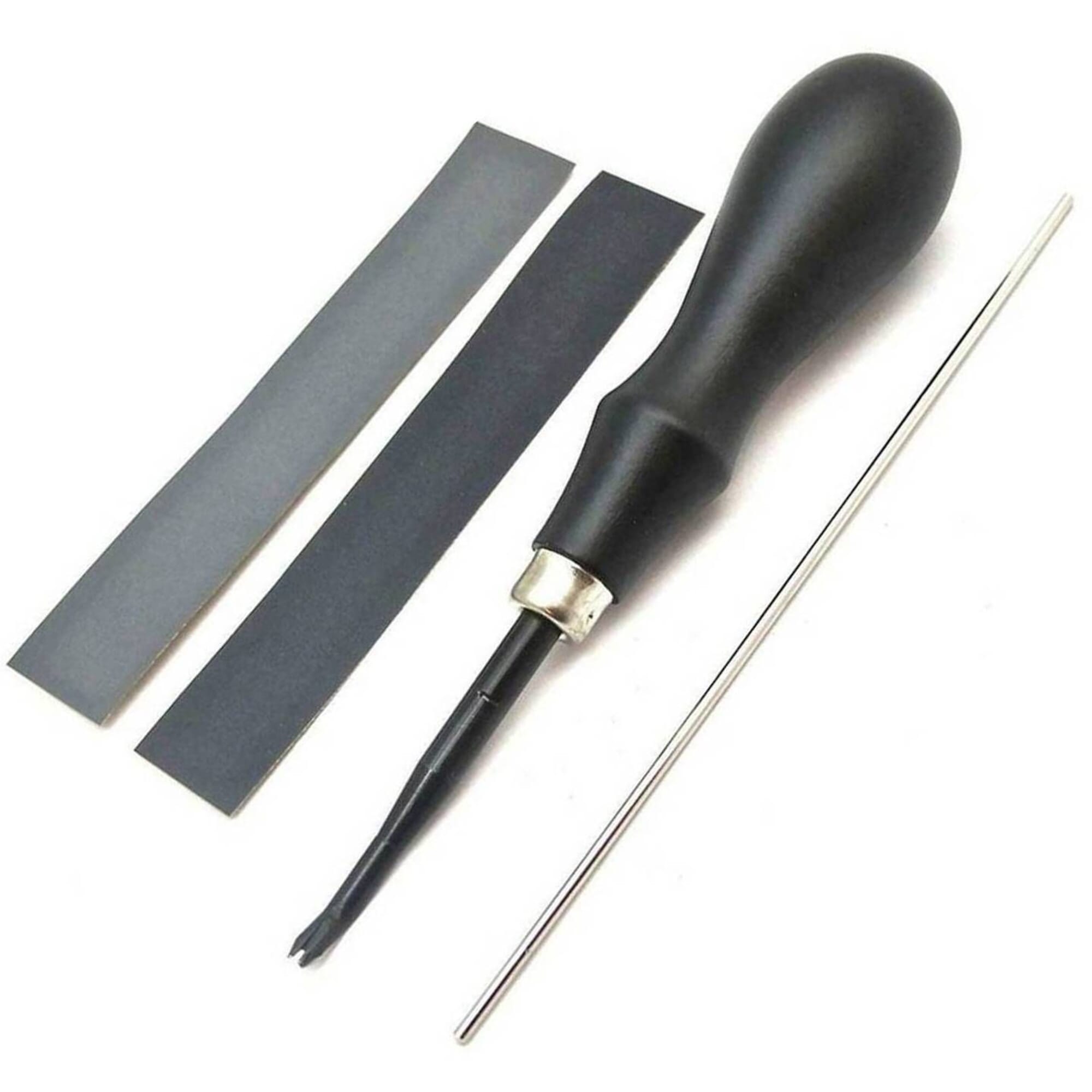 Craft Sha Leathercraft Punching Hand Tools S45C Steel 0.6-30mm Precision Leather Hole Cutting Round Hollow Punch, for Leatherworking