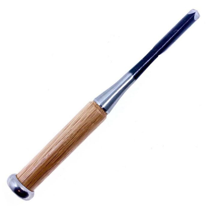 Yoita Wood Carving Tool 9mm 70 Degree V Gouge Woodcarving Parting Chisel, to Carve Channels & Separations in Woodworking