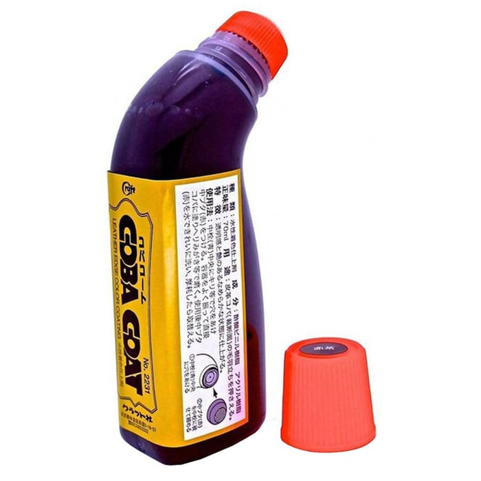 Craft Sha Leathercraft Dye 70ml Red Brown Coba Coat Leather Edge Color Coating