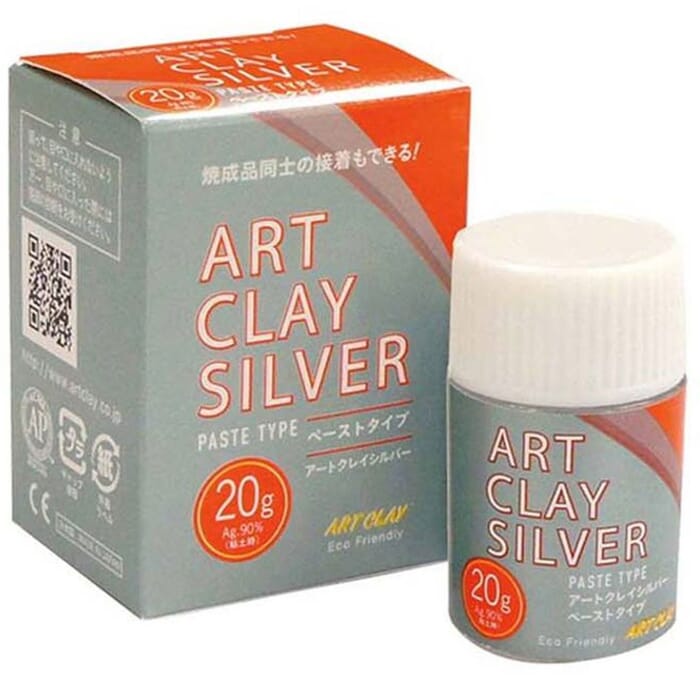 Art Clay Silver Jewelry Making 20g Low Fire Series Paste Type PMC Precious Metal Clay, for Silver Clay Repair & Adding Patterns