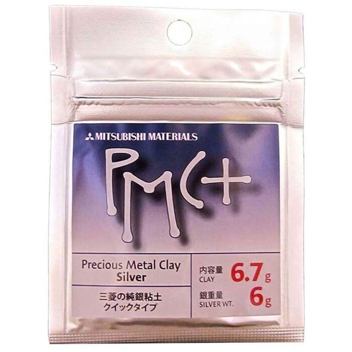 PMC+ 6.7g Mitsubishi Precious Metal Clay Silver Clay Pack (6g Silver Weight)