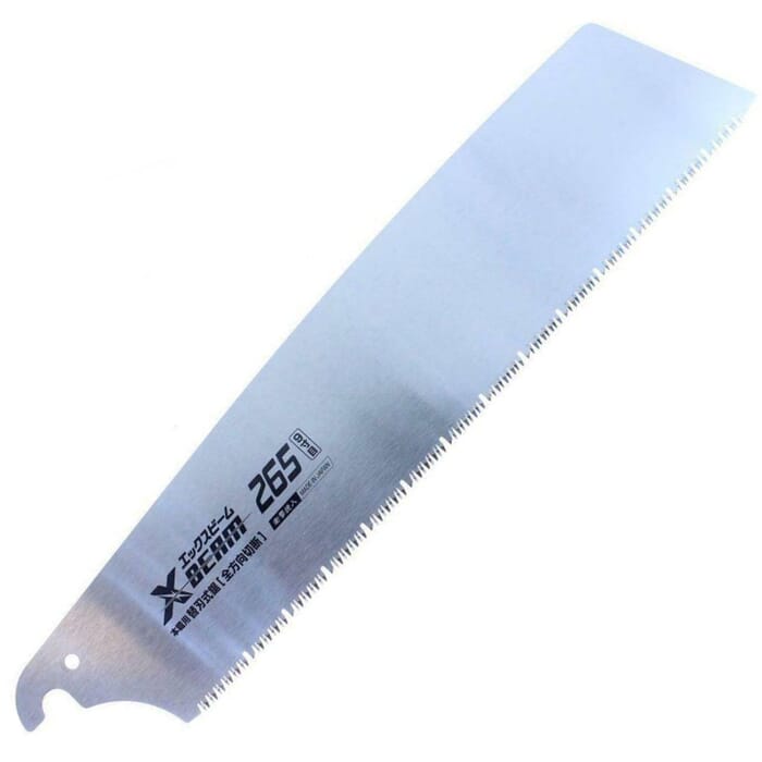 Takagi Wood Cutting Tool 265mm Xbeam Serrated Single-Edged Kataba Wood Cross Cut Saw Replacement Spare Blade, for Woodworking