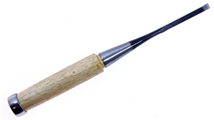 Topman Japanese Wood Carving Tool Flat Carpenters Woodworking Socket Chisel 6mm