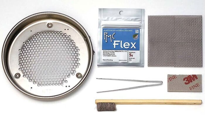 Beginners PMC Flex Mini Pan Kiln Kit Silver Clay Set for Making Charms
