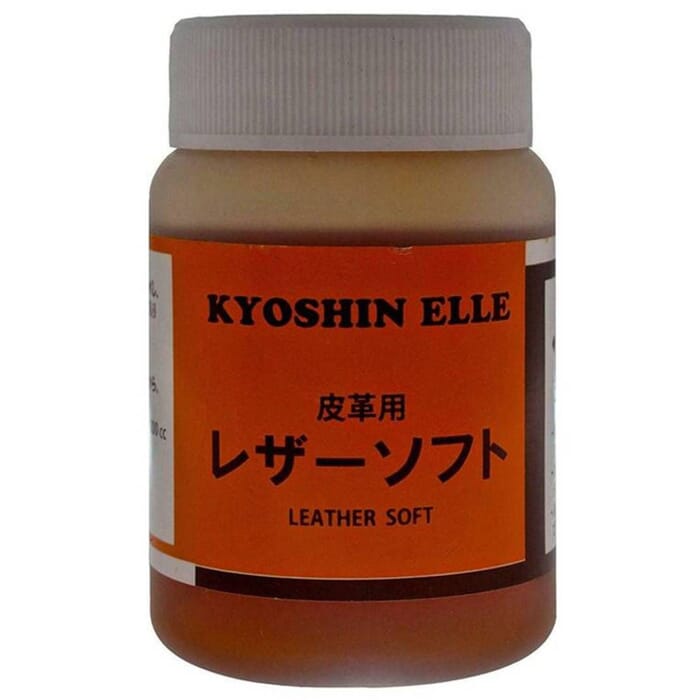 Kyoshin Elle 100ml Leathercraft Carving Stamping Treatment Leather Softening Fluid, to Soften Leatherwork
