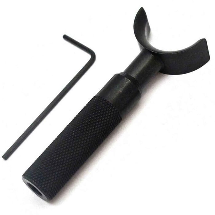 Kyoshin Elle Ultimate Leathercraft Tool Black Adjustable Leather Carving Swivel Knife Medium 11mm, with Allen Key, to Carve in Leather