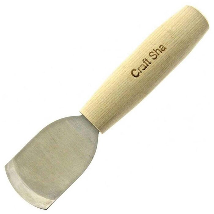 Craft Sha Ergonomic Leathercraft Utility Leather Knife Round French Curved Blade