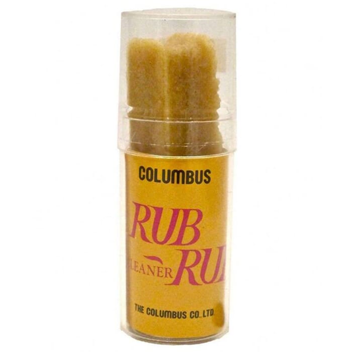 Columbus Leathercraft Tool Natural Rub Rub Leather Cleaner Burnisher 8x2x1.8cm, for Cleaning Suede & Removing Excess Glue from Leather