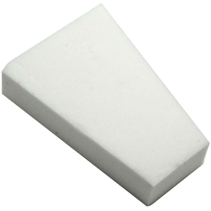 Craft Sha Leathercraft Tool 8cm Small Leather Dyeing White Tapered High Density Foam Sponge Dauber, to Apply Paints & Dyes in Leatherwork