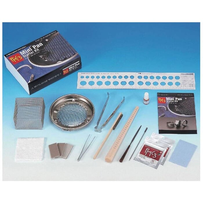 PMC Silver Clay Stove Top Pan Kiln Tool Set with Ring & Jewelry Making Kit