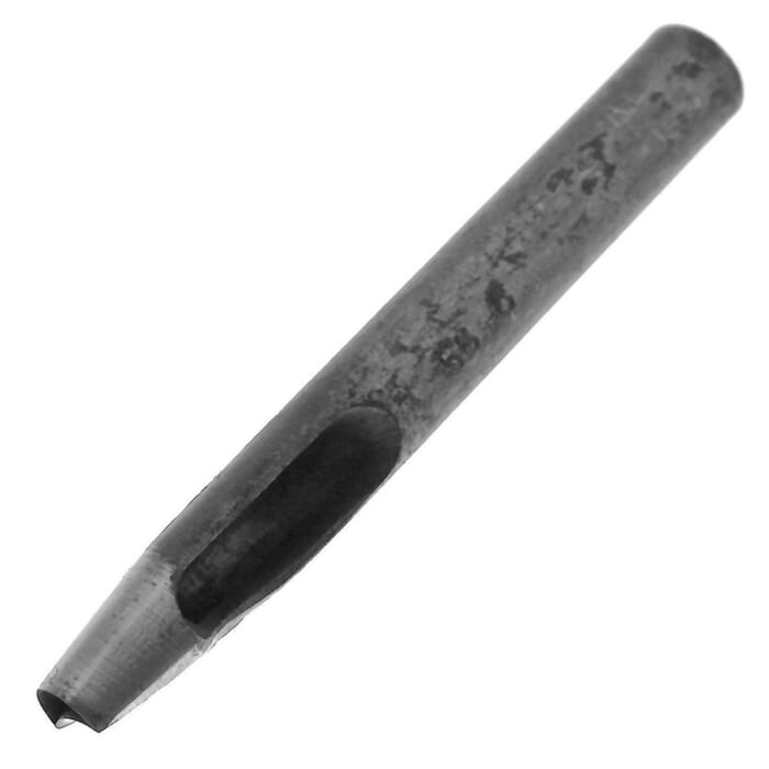 Kyoshin Elle Leathercraft Tool Custom Shaped Leather Hole Punch No.9 Medium Crescent 8mm x 5mm, to Add Decorative Holes in Leatherwork
