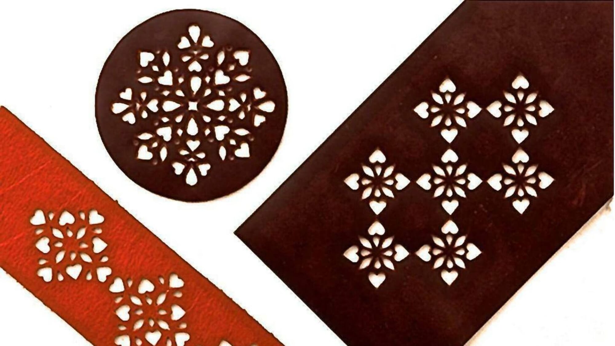 Kyoshin Elle Leathercraft Custom Shaped Leather Hole Punch No.10 Medium  Semi-Circle 5mm x 8mm, to Pierce Decorative Holes in Leatherwork