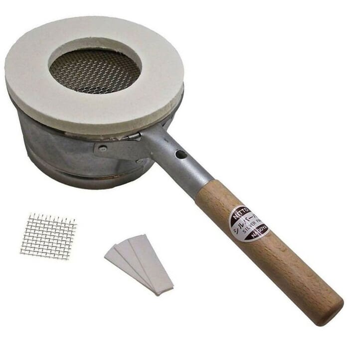 PMC Precious Metal Clay Silver Pan Large Stove Top Kiln Jewelry Making Tool, for Sintering Silver Clay Pendants & Rings