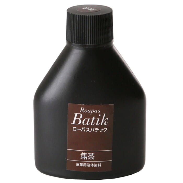 Seiwa Leathercraft 100ml No.20 Dark Brown Roapas Batik Water-Based Leather Dye Solution, for Untreated Vegetable Tanned Leather