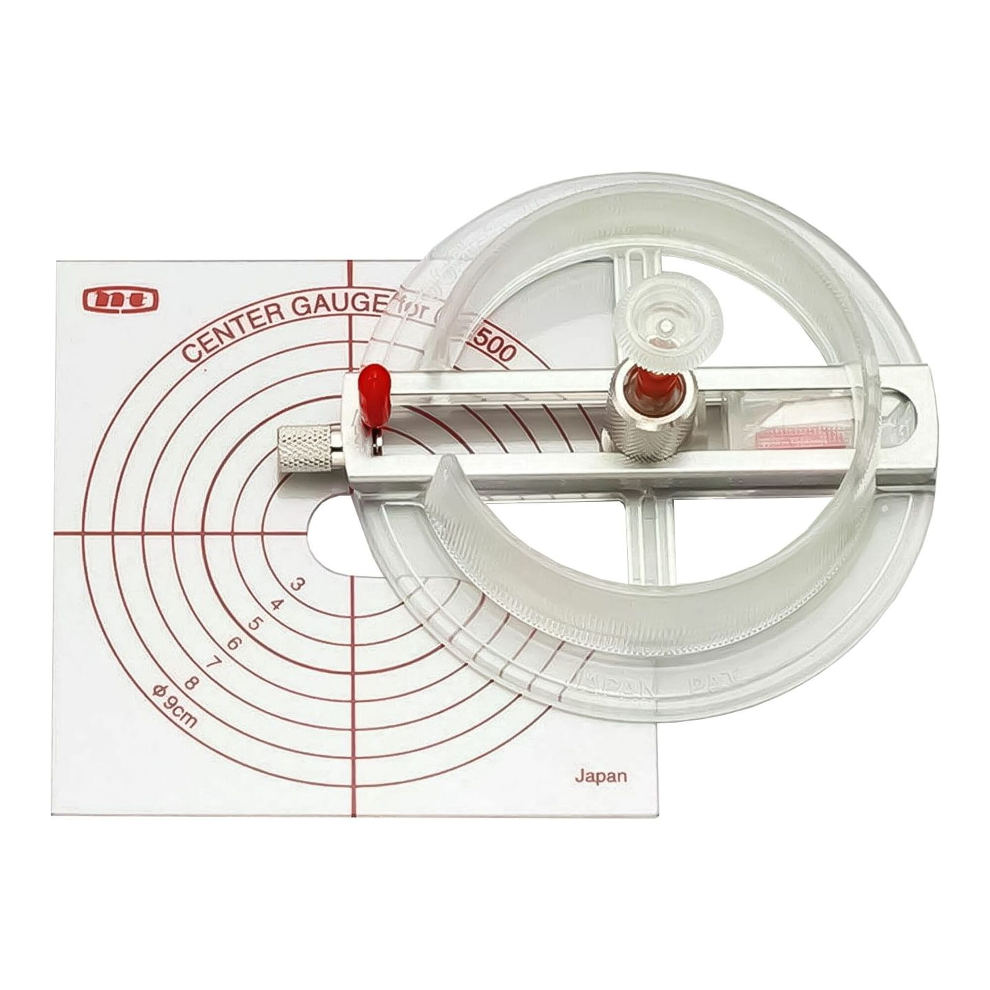 NT Cutter iC-1500P Transparent Precision Light-Duty Circle Compass