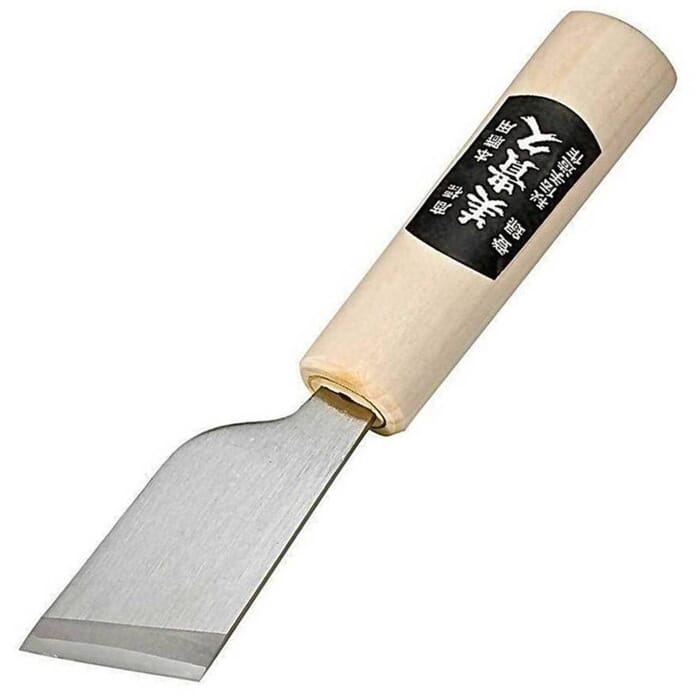 Kyoshin Elle Japanese Leathercraft Tool 36mm Utility Leather Beveler and Skiving Knife Skew Angled Blade, to Cut and Skive Leatherwork