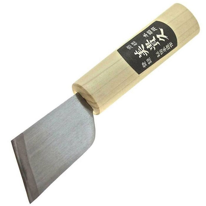 Kyoshin Elle Japanese Leathercraft Tool 36mm Left Handed Utility Leather Beveler Skiving Knife Skew Angled Blade, to Cut & Skive Leatherwork