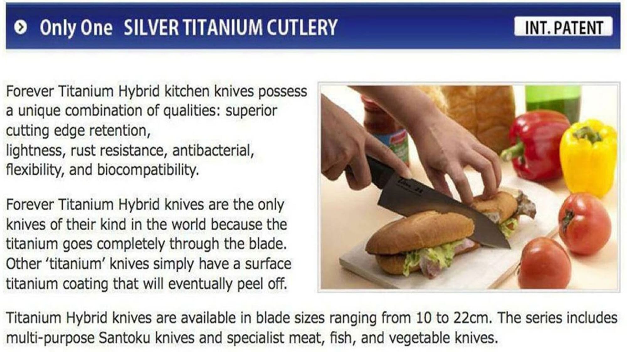 Japanese Titanium Coating Kitchen Small Santoku Knife 5.9