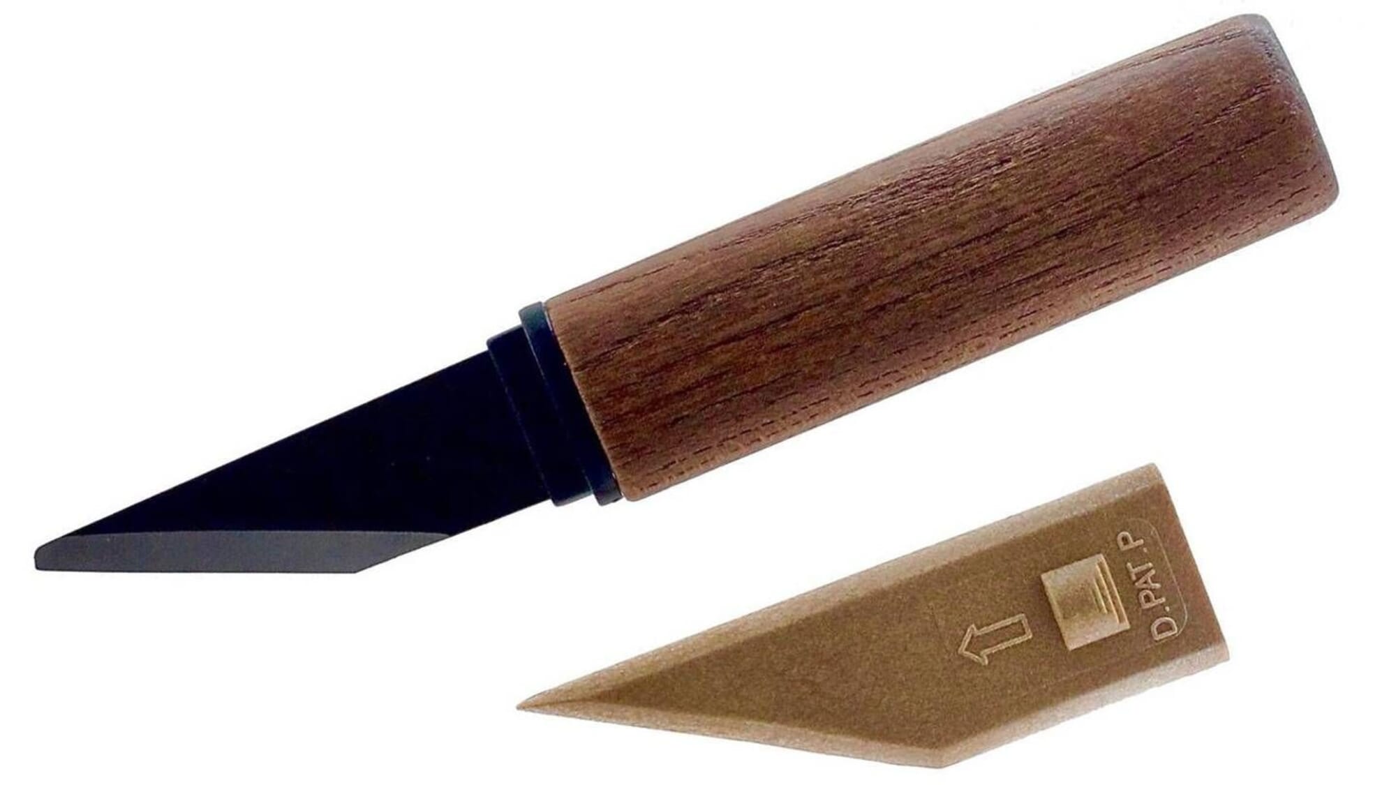 Suncraft Southpaw Japanese Wood Carving Tool Whittling Knife Left Handed 34mm