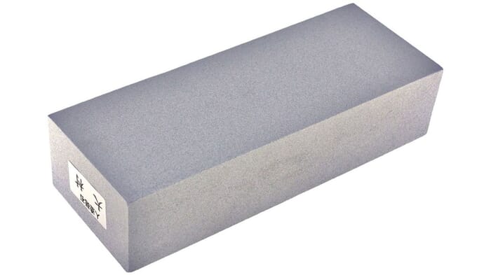 Topman Japanese Artificial Whetstone Multi Purpose Single Sided Knife Sharpening Stone 205mm, with Grit No. 240, to Sharpen Cutting Tools
