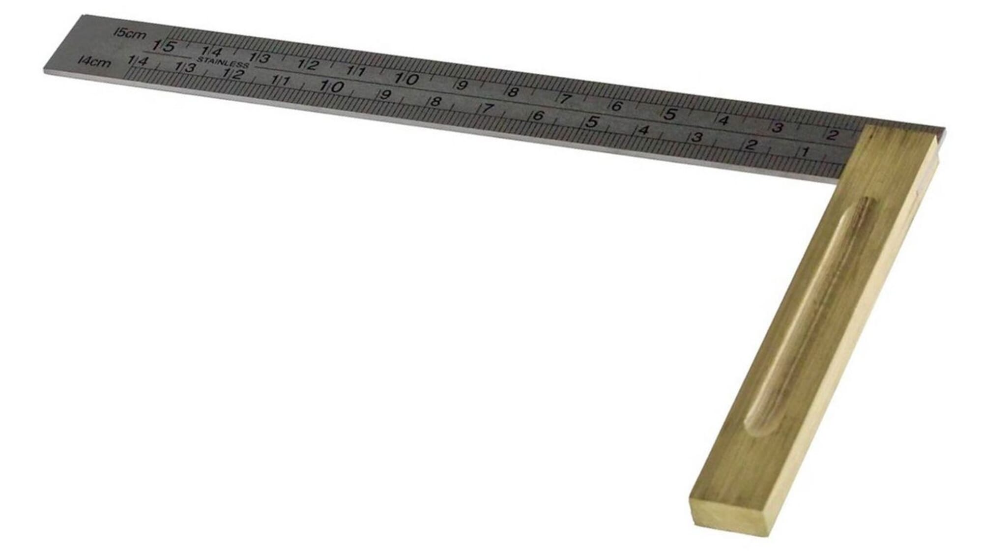 Mini L Square Ruler Stainless Steel Square Measuring Ruler For