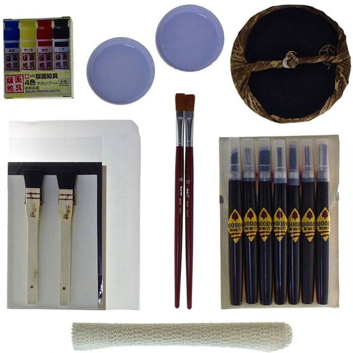 Michihamono Woodcarving Tool Kit Japanese Woodblock Printmaking Premium Set