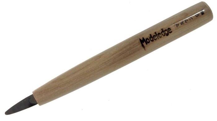 Michihamono Woodcarving Pointed Symmetrical Maruken Whittling knife for Wood 6mm