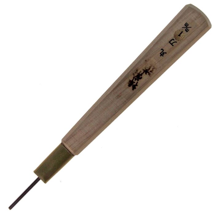 Michihamono Wood Carving Tool Premium Japanese Woodblock Printing 1mm Micro U Gouge, with High Speed Steel Blade, for Woodworking