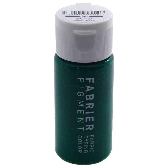 Seiwa Glitter Green 35ml Fabrier Pigment Fabric Dyeing Color Water Based Acrylic Resin Leathercraft & Fabric Paint
