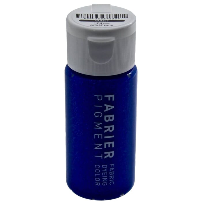 Seiwa Glitter Blue 35ml Fabrier Pigment Fabric Dyeing Color Water Based Acrylic Resin Leathercraft & Fabric Paint
