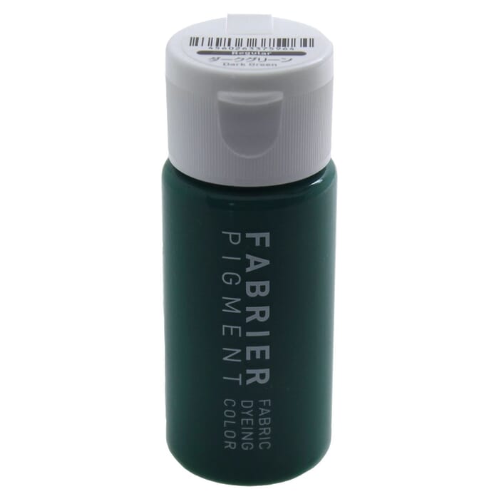 Seiwa Regular Dark Green Fabrier Pigment Fabric Dyeing Color 35ml Leathercraft Dye, for Leather & Textile Painting