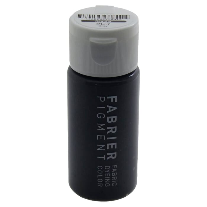 Seiwa Regular Gray Fabrier Pigment Fabric Dyeing Color 35ml Leathercraft Dye, for Leather & Textile Painting