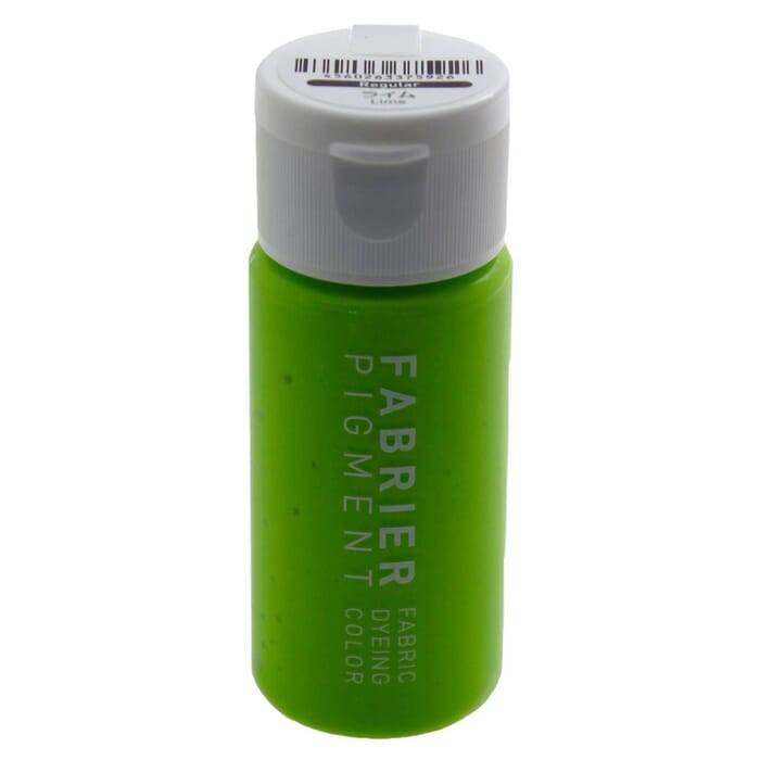Seiwa Fabrier Regular Lime Green Fabric or Leather Paint Coloring Dye 35ml