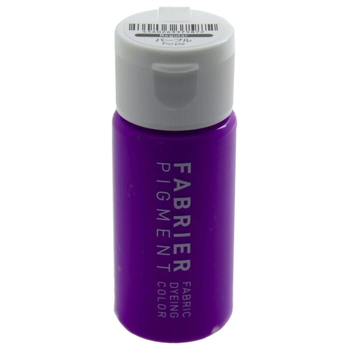 Seiwa Regular Purple Fabrier Pigment Fabric Dyeing Color 35ml Leathercraft Dye, for Leather & Textile Painting