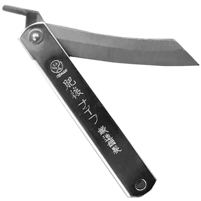 Topman General Purpose Cutting Tool Woodcarving Friction Folder 95mm Japanese Higonokami Style Folding Pocket Knife, for Woodworking