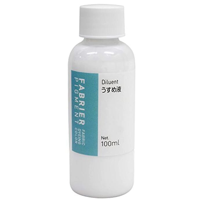 Seiwa Leathercraft Dye Thinner Water-Based Acrylic Resin 100ml Medium Fabrier Pigment Fabric Dyeing Color Diluent, for Fabrier Acrylic Paint