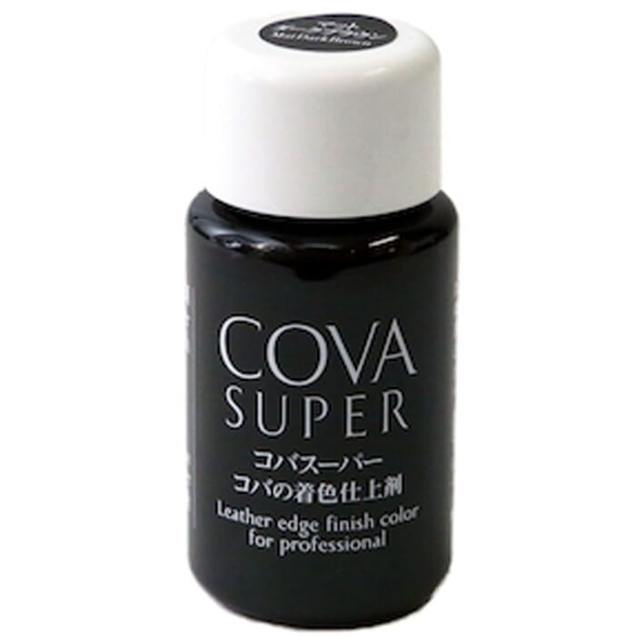 Seiwa Cova Super Matte Dark Brown 30g Leather Edge Dye Leathercraft Enamel