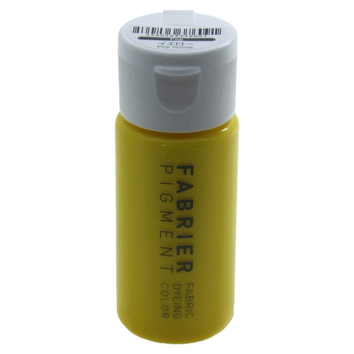 Seiwa Pop Yellow 35ml Fabrier Pigment Fabric Dyeing Color Water Based Acrylic Leathercraft Dye, for Fabric Painting