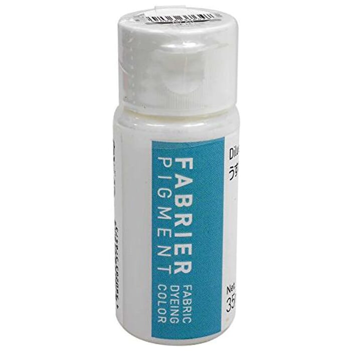 Seiwa Leather Craft Small Fabrier Pigment Fabric Dyeing Color Water-Based Acrylic Resin Thinner 35ml Diluent for Fabrier Acrylic Paint