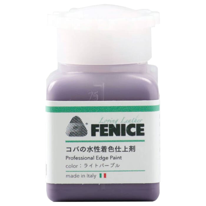 Craft Sha Leathercraft Fenice 16 Light Purple Coating 25ml Water Based Dye Professional Edge Paint Sealant, to Decorate Leather Edges