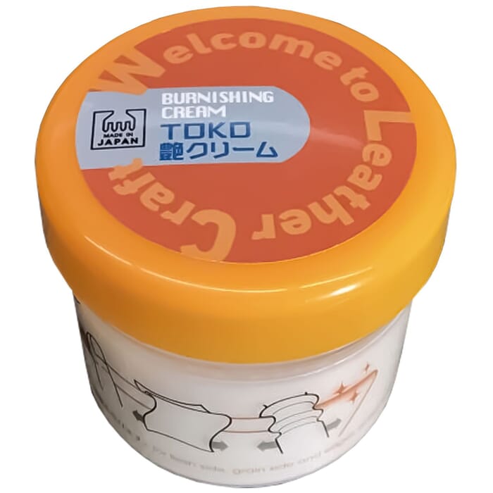 Oka Burnishing Cream 100ml Small Toko Tuya Clear Leathercraft Polishing Cream