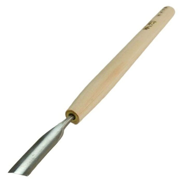 Michihamono Tendo Japanese Wood Carving Tool 12mm Round Edge Woodworking Paring U Gouge, with High Speed Steel Blade, for Woodcarving