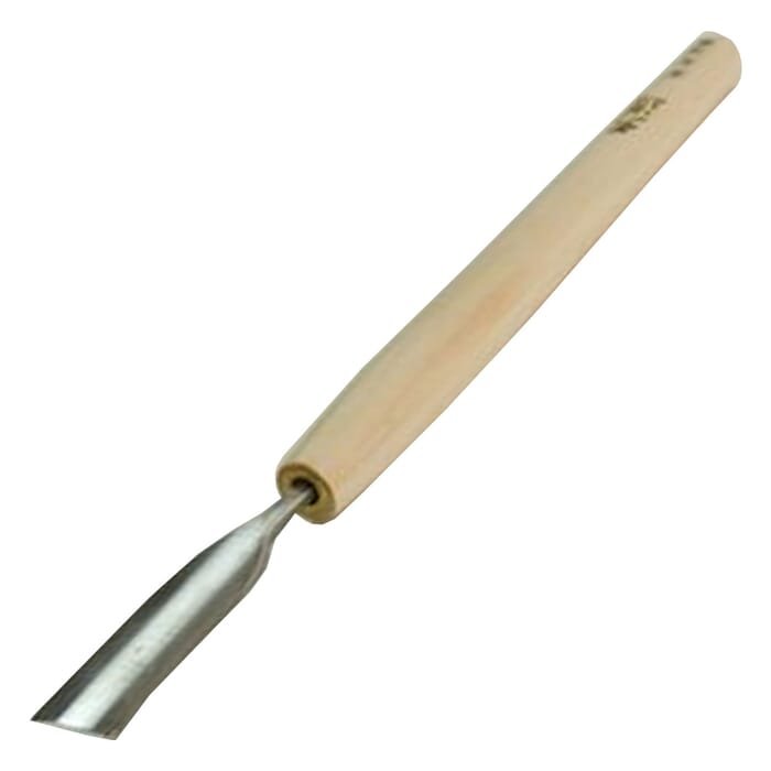 Michihamono Tendo Japanese Wood Carving Tool 18mm Round Edge Woodworking Paring U Gouge, with High Speed Steel Blade, for Woodcarving