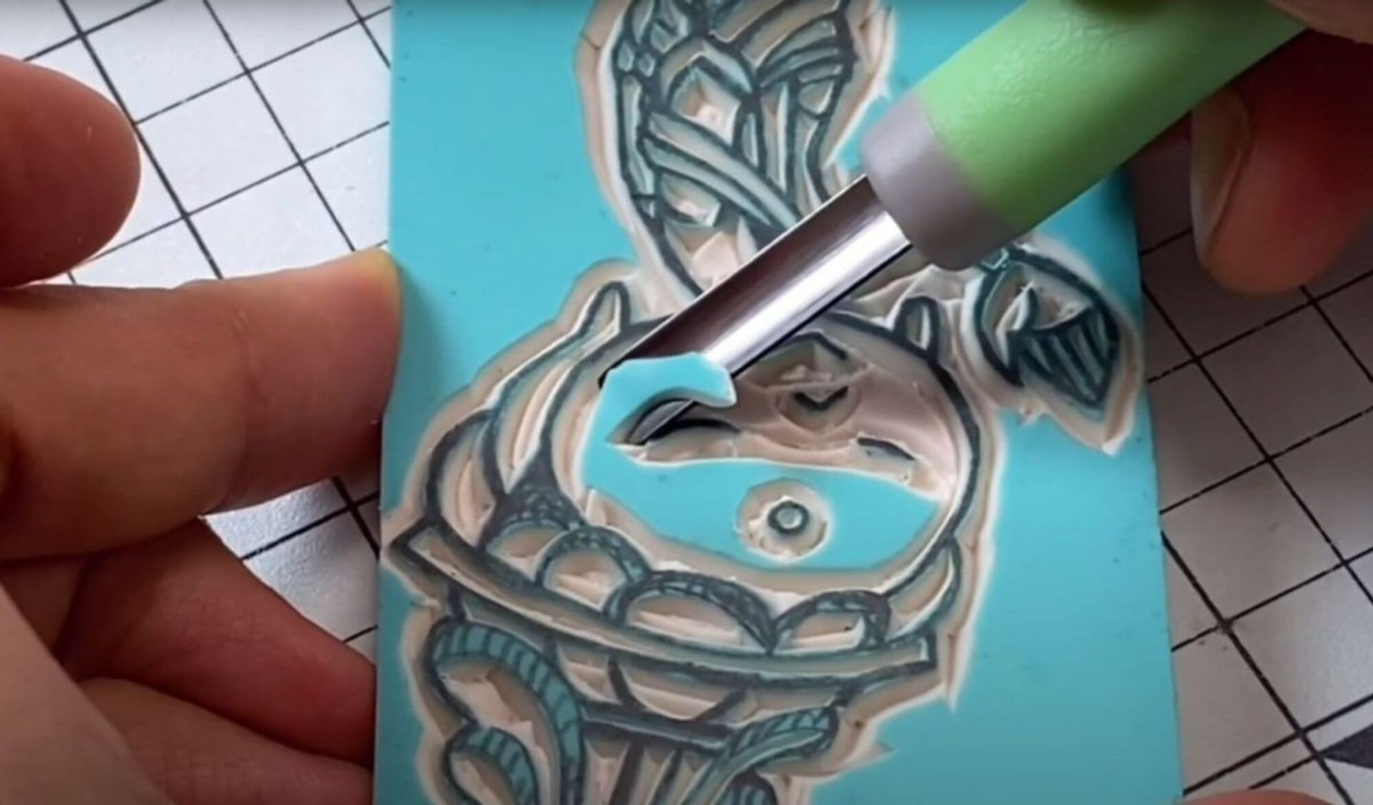 Michihamono Rubber Stamp Making Kit Stamp Carving Tools Starter